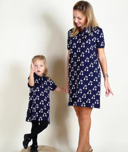 Cherry Fruit Short Sleeve Dress Sweater Dress Mommy and Me.