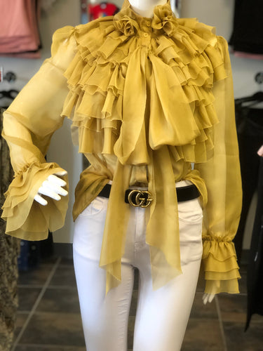 Elegant Ruffle Blouse